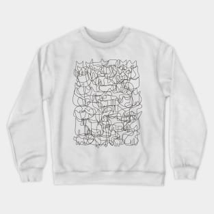 Cats Crewneck Sweatshirt